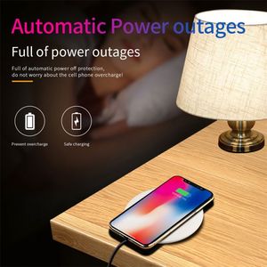 Portable 10W Wireless Phone Charger Mini K18 Wireless Charger Stand Fast <b>Charging</b> <b>Station</b> for Mobile Phone - Product Image 5