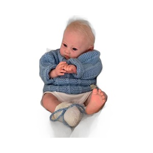 Muñeca Reborn NPK de silicona realista de 50 cm para niños de 4 a 6 años - Product Image 5