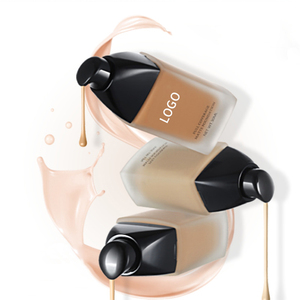 フルカバー14シェードメイクアッププライベートラベルリキッドファンデーション白または黒肌用 - Product Image 4