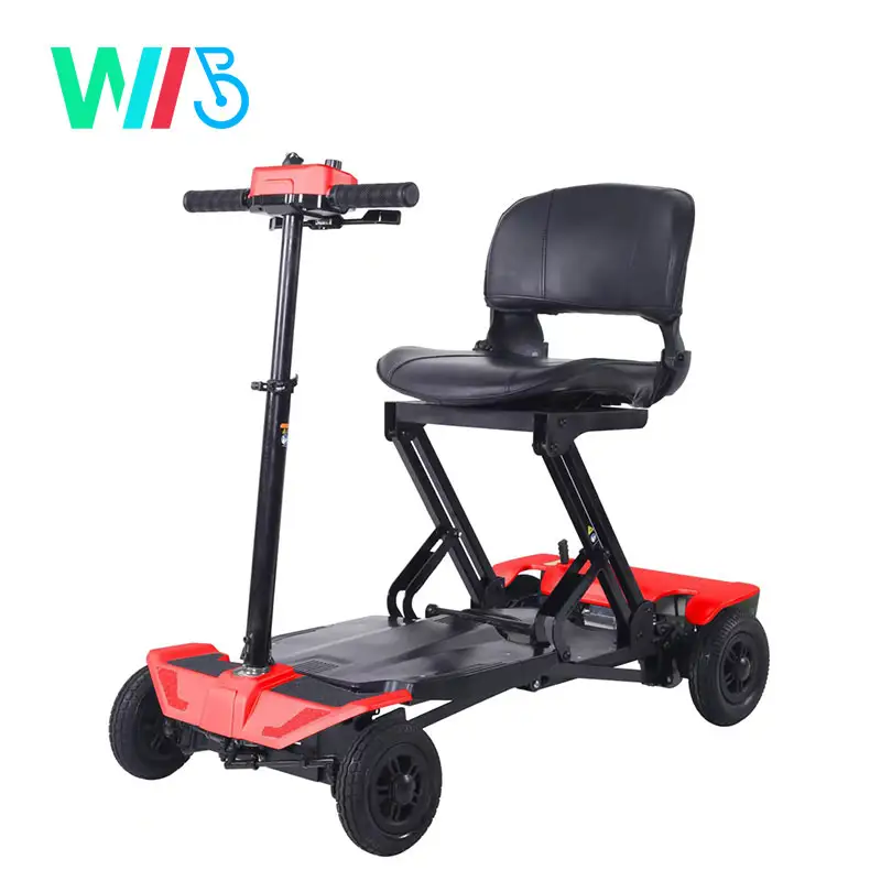 Medical Devices Equipment Explosive Model Easy to Operate Elderly Disabled Folding 4 Wheel Electric Scooter/Mobility Scooter