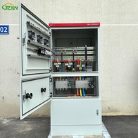 Panel de Distribución Trifásico de Bajo Voltaje Q21 MCC 220v ATS, Gabinete de Control Eléctrico con Conversión Automática de Doble Alimentación