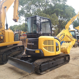 Excavadora Usada Komatsu PC55MR de 5.5 Toneladas, Motor Cummins, Bomba Hidráulica Kawasaki, Motor Original Japonés, 1200-2000 Horas, 90% Nueva - Product Image 1