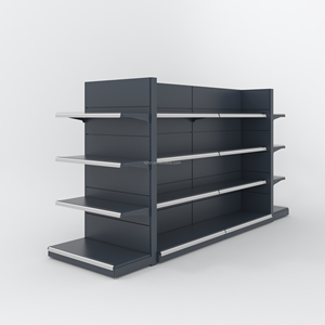 Mini <span class=keywords><strong>Market</strong></span> Mart espositore di carta pesante per supermercato Rack per negozio e Gondola Rack in acciaio - Product Image 1