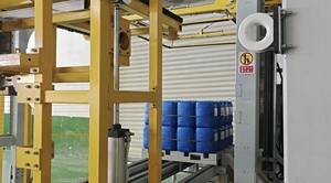 Machine de cerclage de palettes à commande servo, ligne d'emballage complète pour produits chimiques en jerrycan et en sacs en vrac - Product Image 5