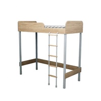 Lits superposés bon marché pour dortoir mobilier scolaire Lit mezzanine en métal avec bureau