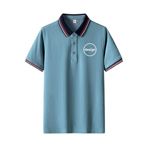 Camiseta Polo para Hombre, Precio de Fábrica OME, 250gsm, Lisa, con Logotipo Personalizado, Tu Propia Marca, Jersey de Golf, Ropa Casual - Product Image 1
