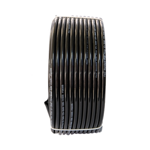 Tuyau de nettoyage de fenêtre de poteau d'alimentation de couleur noire personnalisée tuyau unique en <span class=keywords><strong>PVC</strong></span> sans fibre tube en vinyle transparent - Product Image 5