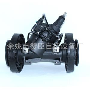 Válvula de seguridad Zanson Bermet 110 con brida Dn100 y manómetro para control de flujo de agua - Product Image 1