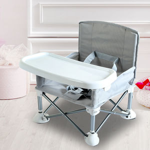 Chaise haute pour bébé pliable portable <span class=keywords><strong>inclinable</strong></span> en plastique moderne durable pour hôtel et usage intérieur - Product Image 1