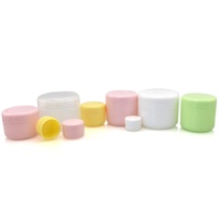 Luxus 10ml 20ml 50ml 100ml 150ml 250ml Kosmetik Plastik Creme Glas Weiß Klar Rosa Gelb Grün Augencreme Kunststoff Verpackung