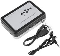 Portable Cassette à MP3 Convertisseur audio Transfert Cassettes Cassettes USB Lecteur Flash autonome Cassettes USB capture