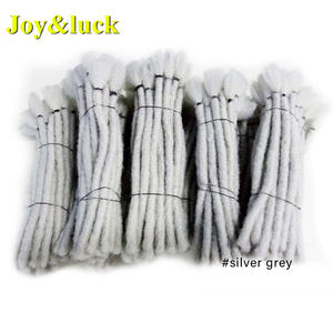 Extensiones de Cabello sintético Natural <span class=keywords><strong>para</strong></span> <span class=keywords><strong>hombre</strong></span> y mujer, <span class=keywords><strong>pelo</strong></span> suave hecho a mano, negro, marrón, gris, Rubio, precio al por mayor de fábrica - Product Image 5