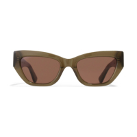 Lunettes de soleil Benyi en bio-acétate, mode de luxe, verres CR39, monture ronde épaisse, lunettes de soleil de forme irrégulière, monture en acétate