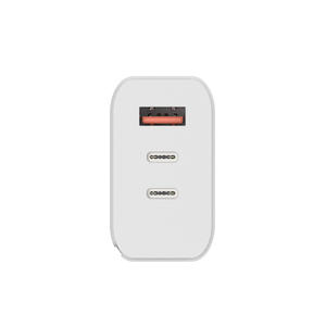 Cargadores y Adaptadores de 65W 2C1A, Nueva Tendencia en Ventas en <span class=keywords><strong>Amazon</strong></span>, Accesorios Electrónicos de Viaje y Negocios, Cargadores <span class=keywords><strong>Gan</strong></span>, Productos Electrónicos - Product Image 2