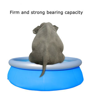 Piscina inflable redonda de PVC de gran resistencia para niños, juguete infantil de tamaño familiar - Product Image 4