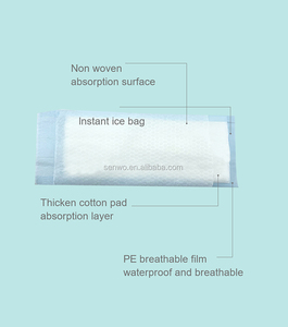 Coussinets absorbants 2 en 1 Compresse froide instantanée périnéale à usage unique pour post-partum après l'accouchement - Product Image 4