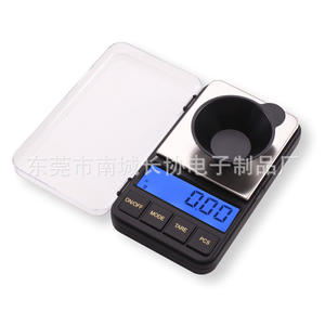 เครื่องชั่งเครื่องประดับดิจิตอลแบบพกพา 0.01 กรัม จอแสดงผล LCD ความแม่นยำสูง เครื่องชั่งพกพาสำหรับชั่งทอง ใช้พลังงานจากแบตเตอรี่ - Product Image 3