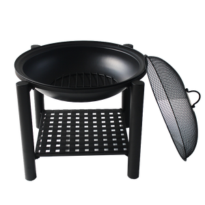 Cổ phiếu mới đến cao ngoài trời hai mặt gỗ lò sưởi đốt gỗ Carbon thép BBQ hố lửa - Product Image 1