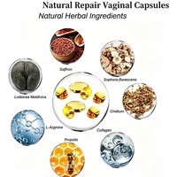 Capsules Raffermissantes Post-partum pour la Réparation Périnéale et les Soins Intimes, Efficaces, Écologiques, Améliorant l'Orgasme, à Base d'Extraits Végétaux
