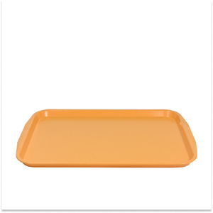 Plateau de service rectangulaire noir de haute qualité pour cantine, cafétéria, école, plateau à repas, surface antidérapante - Product Image 2