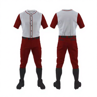 Uniforme de Béisbol Transpirable de Último Diseño y Nuevo Estilo, Calidad Premium, Color Sólido, 100% Poliéster, para Venta en Línea