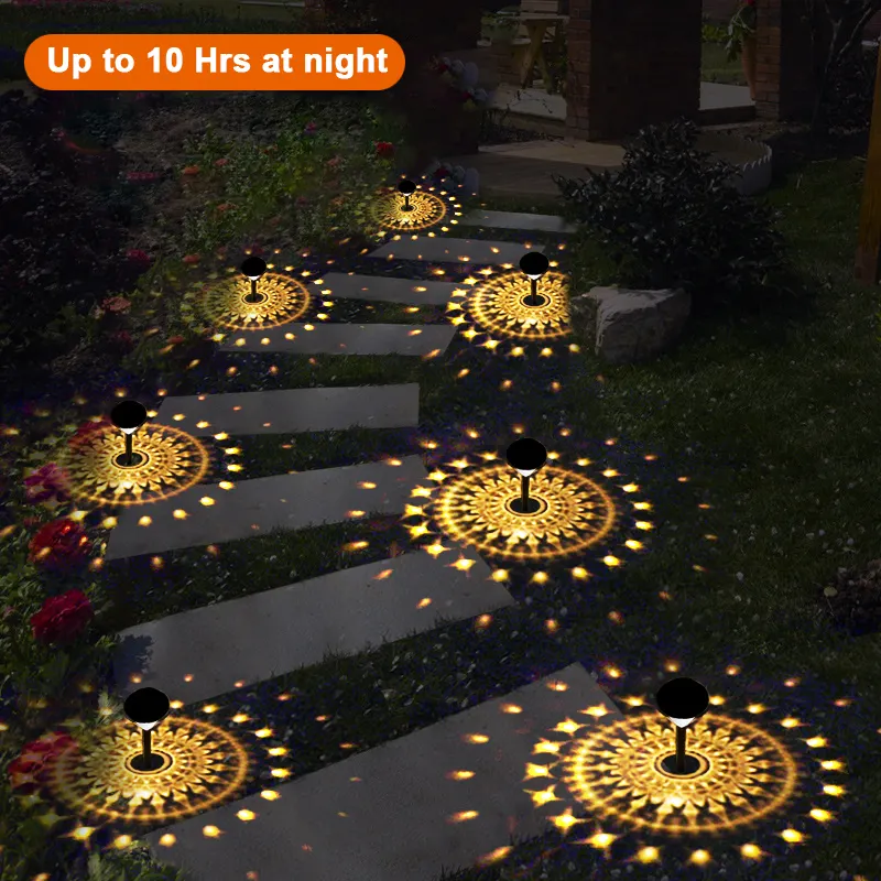 new arrival super bright solar lights waterproof outdoor solar light garden for pathway patio yard