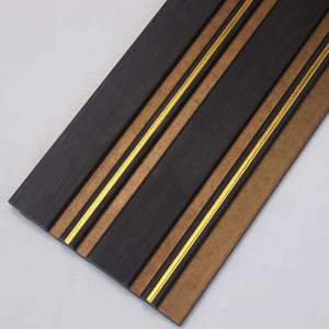 <span class=keywords><strong>Décoration</strong></span> intérieure, panneau mural 3D en <span class=keywords><strong>bois</strong></span> rainuré, panneau mural en PS décoratif - Product Image 5