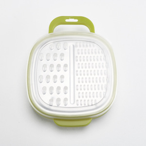 Nuevo rallador de verduras en juliana de queso zester de limón 2 en 1 de acero inoxidable multifunción de grado alimenticio - Product Image 4