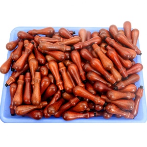 Tête de sceau de cire personnalisée en laiton avec manche en bois noir, pour sceau de cire à la flamme, gaufrée - Product Image 4