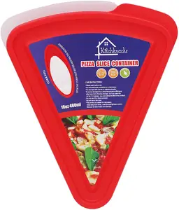 Hot selling Pizza Pie Slice Container, Snack Bread Food Storage PIZZA PRESERVER