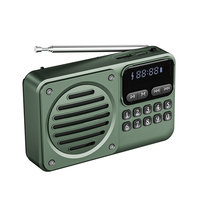 Lecteur radio portable multifonction FM prenant en charge les formats USB, TF, MP3 pour la musique indienne Gurbani/Punjabi/Bible/Bouddhisme/Coran