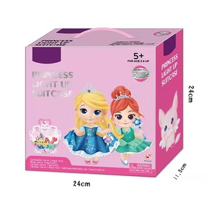 Maleta de <span class=keywords><strong>Maquillaje</strong></span> de Plástico con Luces de Princesa, Set de <span class=keywords><strong>Maquillaje</strong></span> Infantil, Juguete Unisex - Product Image 3