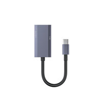 Lecteur de cartes SD TF double USB Type C 3.0 en alliage d'aluminium pour ordinateur portable