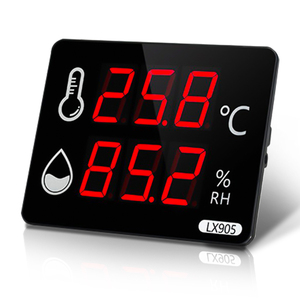Thermomètre numérique et hygromètre d'ambiance avec écran LED, mesure de la température et de l'humidité pour la maison, modèle LX905C - Product Image 4