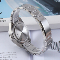 Montre Gmt Explore pour hommes, Design Vintage, automatique, 39mm, lunette en acier inoxydable, saphir lumineux, étanche, mouvement NH34 NH, modifier