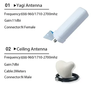 เครื่องขยายสัญญาณโทรศัพท์มือถือ2G 3G 4G 700 850 1700/2100 1900 2600MHz เครื่องขยายสัญญาณมือถือ YX-AC05สัญญาณเซลลูลาร์4G - Product Image 3