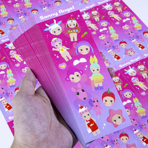 Tùy Chỉnh Không Thấm Nước Kawaii Vinyl Sticker Sheets Trẻ Em Cá Nhân Dễ Thương Chết Cắt Cô Gái Trang Trí Phim Hoạt Hình Sticker - Product Image 6