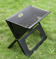 Barbecue Kamado en Fer Moderne Haut de Gamme pour Extérieur, Outil de Cuisine de Chef, Fumoir Portable pour 3-5 Personnes, Gril à Flamme