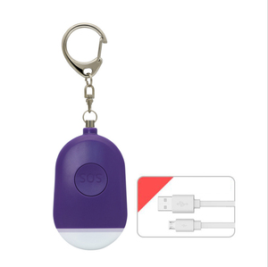 อุปกรณ์ป้องกันหมาป่าอัจฉริยะพร้อมไฟฉายสำหรับกลางแจ้งอุปกรณ์เตือนภัยส่วนบุคคลพร้อมไฟฉายชาร์จ - Product Image 2