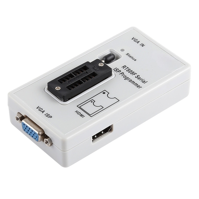 Motherboard LCD high speed USB programmer BIOS burner smart read-write programmer RT809F