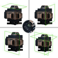 F FSPY-4-2 4D 16 lignes 532nm télécommande agriculture réglage automatique lumière verte niveau laser professionnel