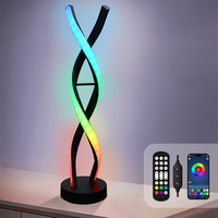 Lámpara de Mesa LED con Luz Nocturna Inteligente, Sincronización Musical, Control Remoto y Aplicación Inalámbrica, Resistente al Agua, para el Día de San Valentín - Gran Venta