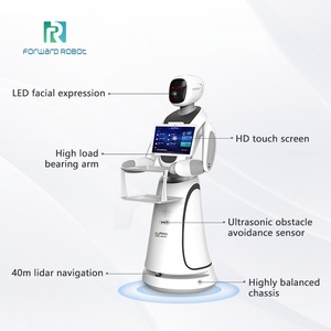 Robot de livraison multifonctionnel Renhuan Amy pour hôtel et restaurant avec interaction vocale et salutation d'accueil - Product Image 6