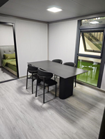Maison préfabriquée extensible de luxe moderne prête à l'emploi avec 3 chambres et 2 salles de bain