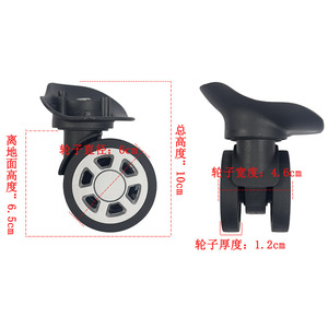 Luggage Bag <strong>Spare</strong> <strong>Parts</strong> &amp; Accessories 306 Degree Rotate Mute Spinner Caster Wheels for <strong>samsonite</strong> Luggage Wheel Replacement - Product Image 2