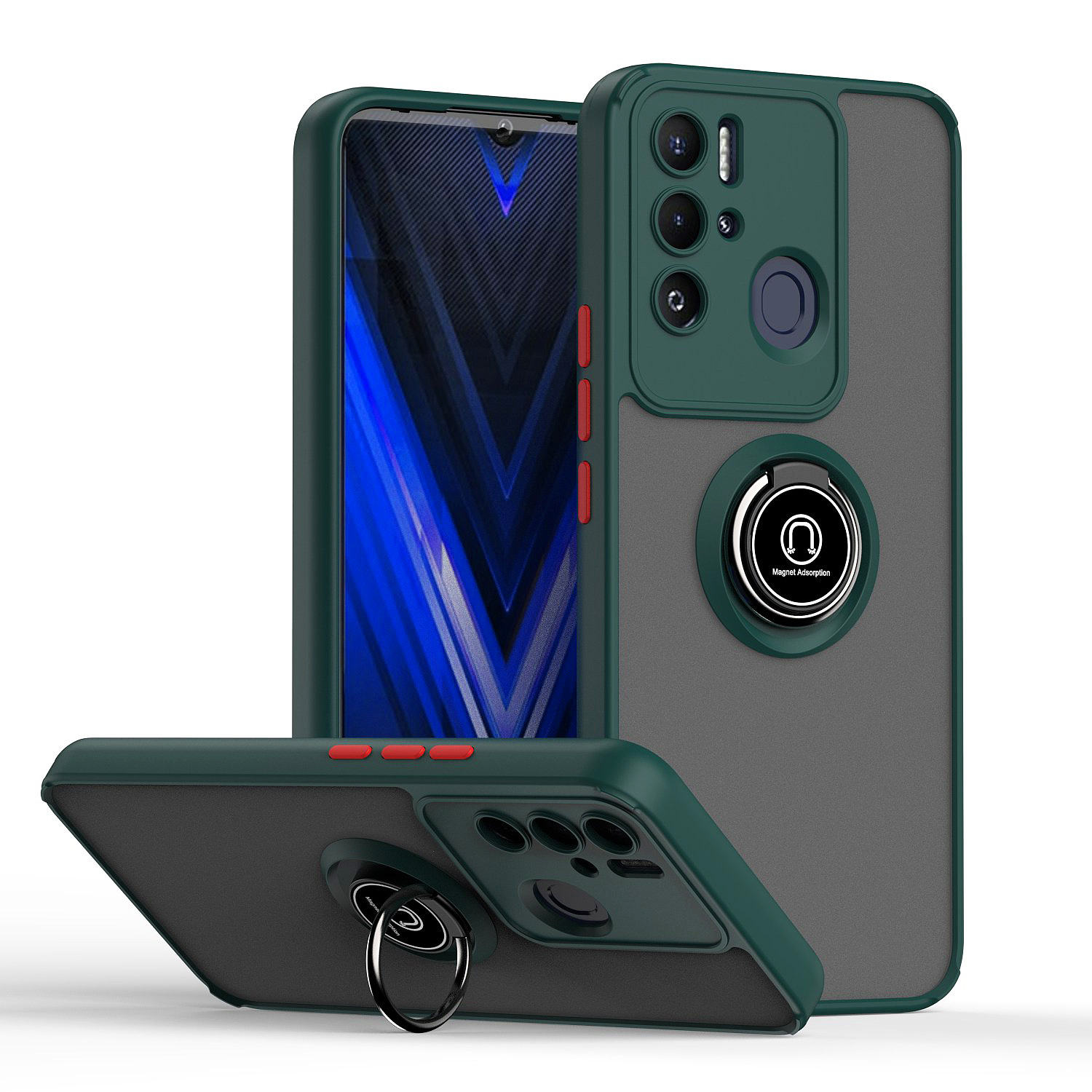 สีเขียว