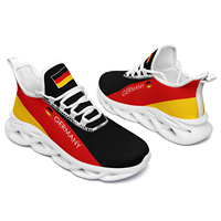 Chaussures de sport tendance 2026 pour hommes, respirantes, motif drapeau allemand, baskets de course et de marche épaisses pour femmes - FN003-25023220-6