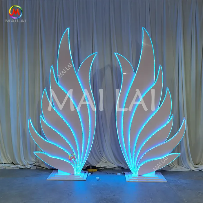 Fancy Wedding Supplies Furniture LED Backdrops Stand For Wedding Events Party Supplies
