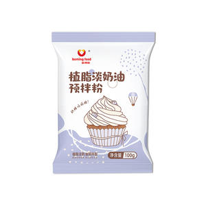 โรงงานจีนผลิตผงคัสตาร์ดไม่ผสมนมยี่ห้อโบมิง - บริสุทธิ์ 100% ขนาด 100 กรัม x 5 ซอง อายุการเก็บรักษา 12 เดือน ง่ายต่อการเก็บรักษา ตีขึ้นฟูง่าย - Product Image 1