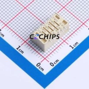 ZHD-12AB Wire-to-Board Pin Header SMD,P=1.5mm Connector 2x6P 1.5mm Vertical Mount 12P - Product Image 2